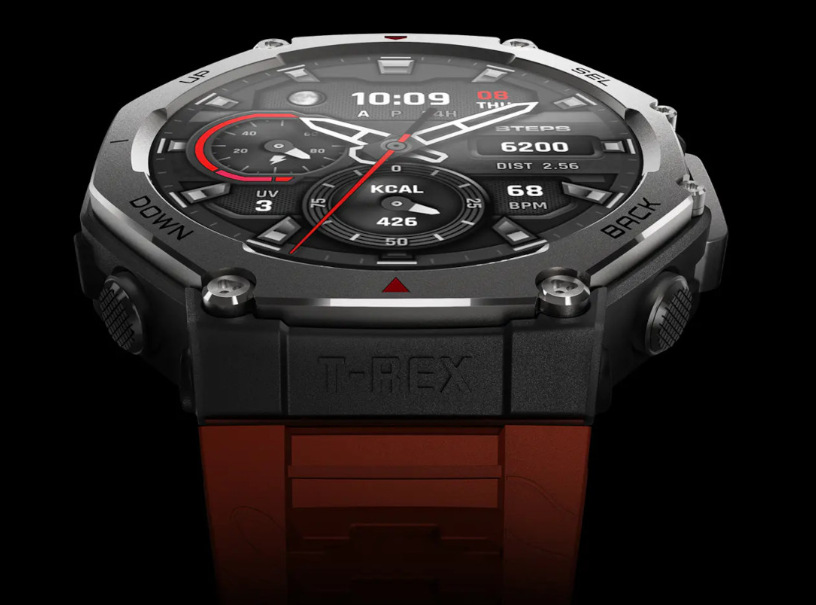Inteligentné hodinky Amazfit T-Rex 3 čierne Inteligentné hodinky Amazfit T-Rex 3 čierne