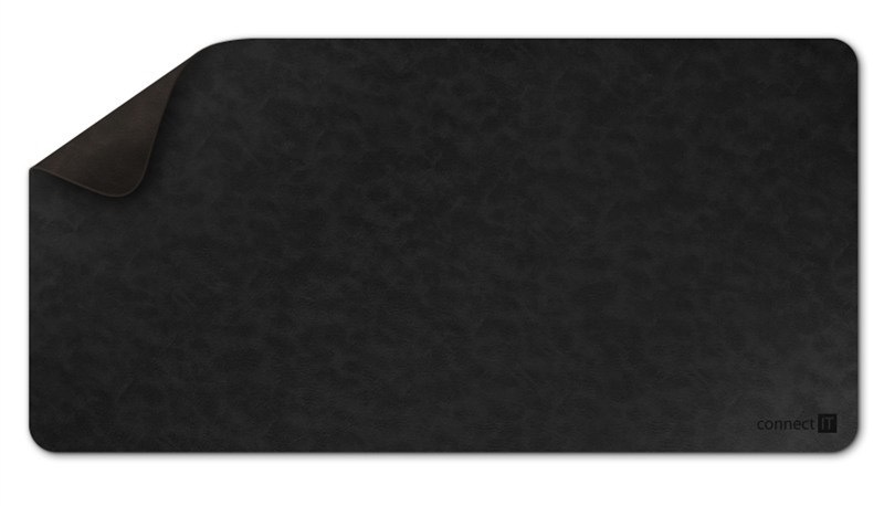 Podložka pod klávesnicu a myš Connect IT DoubleColor čierna/hnedá