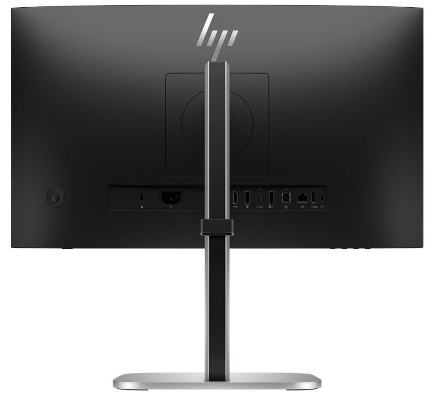 Monitor HP 524pm čierny Detail monitora HP v zadnej strane