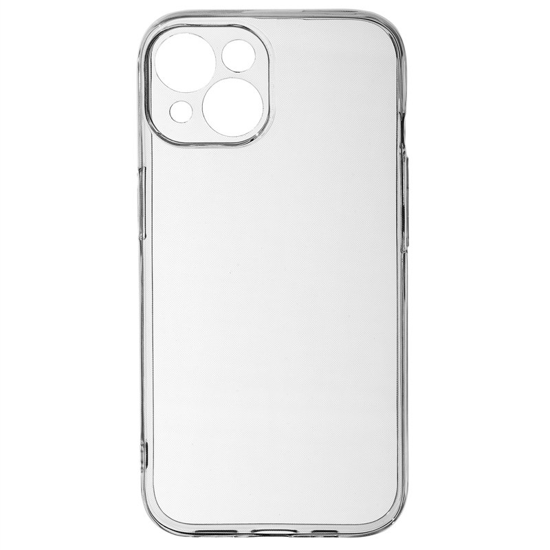 Kryt WG TPU na Apple iPhone 15, v priehľadnom prevedení.