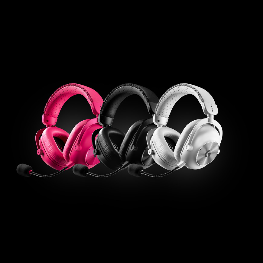 Headset Logitech PRO X3 LIGHTSPEED Wireless čierny Headset Logitech PRO X 3 LIGHTSPEED Wireless vo viacerých variantoch vedľa seba