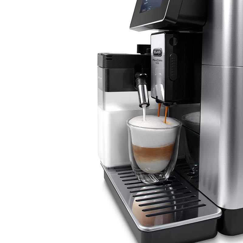 Automatický kávovar De'Longhi ECAM610.55.SB čierny/strieborný DELECAM61055SB-mleko