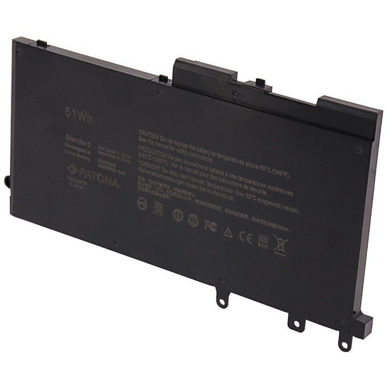 Batéria PATONA pre DELL LATITUDE 5280/5480/5590 4474mAh Li-lon 11,4V 93FTF Batéria PATONA pre DELL LATITUDE 5280/5480/5590 4474mAh Li-lon 11,4V 93FTF