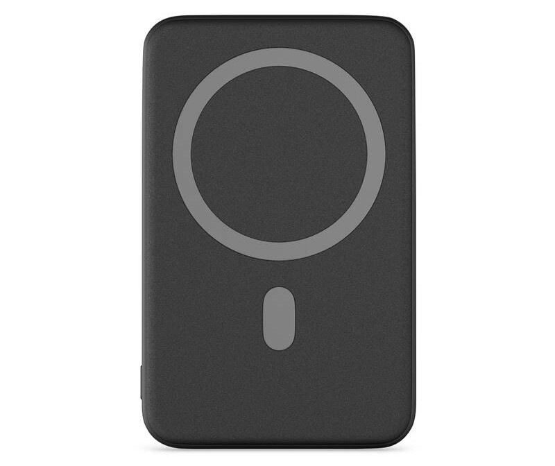 Powerbank Epico Mag+ 7 000mAh, stojan + kábel USB-C/USB-A - čierna