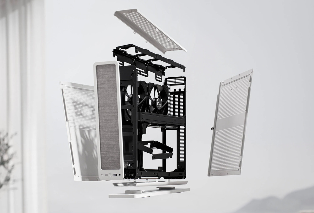 Case FRACTAL DESIGN Ridge PCIe 4.0 biela Case FRACTAL DESIGN Ridge PCIe 4.0 biela