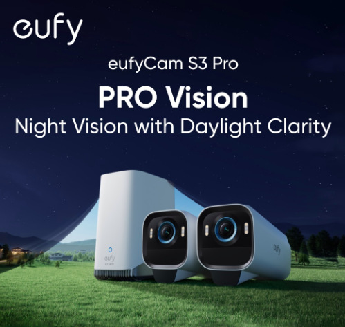 IP kamera Anker Eufy EufyCam S3 Pro 2-Cam Kit - biela