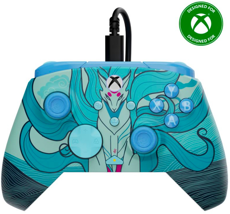 Gamepad Turtle Beach Rematch Advanced - Xbox Series X/S, Xbox One, PC - modrý