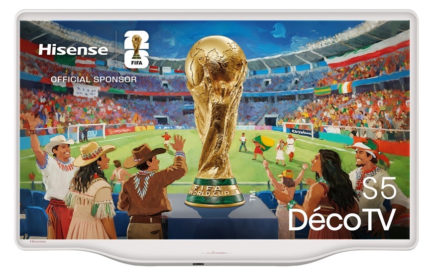 Štýlový televízor Hisense 32S5Q s uhlopriečkou 80 cm.