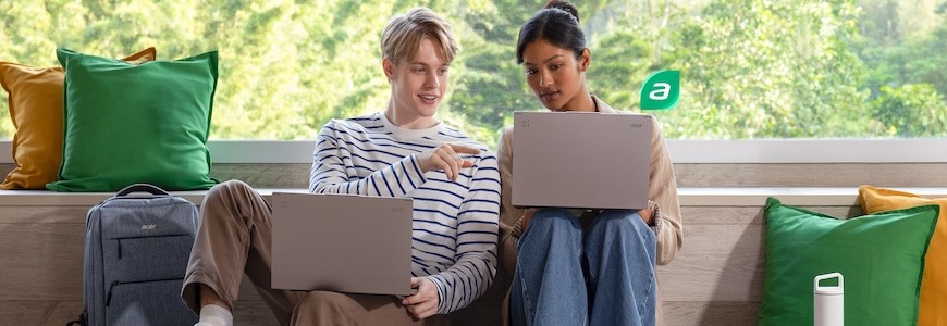 Notebook Acer Aspire 14 AI (A14-I71M-7679) strieborný Acer Aspire 14 AI ponúka širokú škálu portov na pripojenie všetkých vašich zariadení.