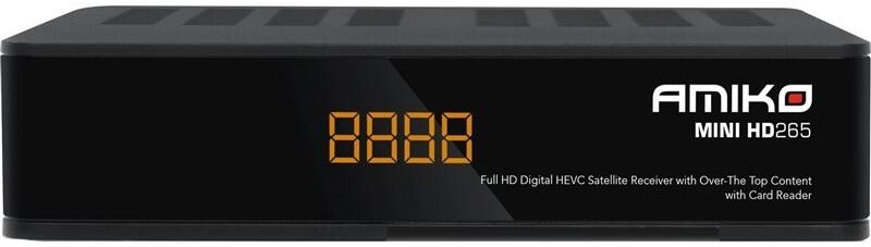 Satelitný prijímač Amiko MINI HD265 čierny