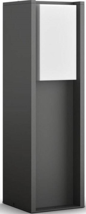Svietidlo vonkajšie Philips Hue Turaco White, stĺpik čierne
