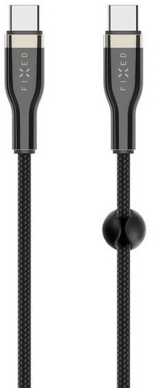Kábel FIXED USB-C/USB-C s podporou PD, 100W, 2m čierny