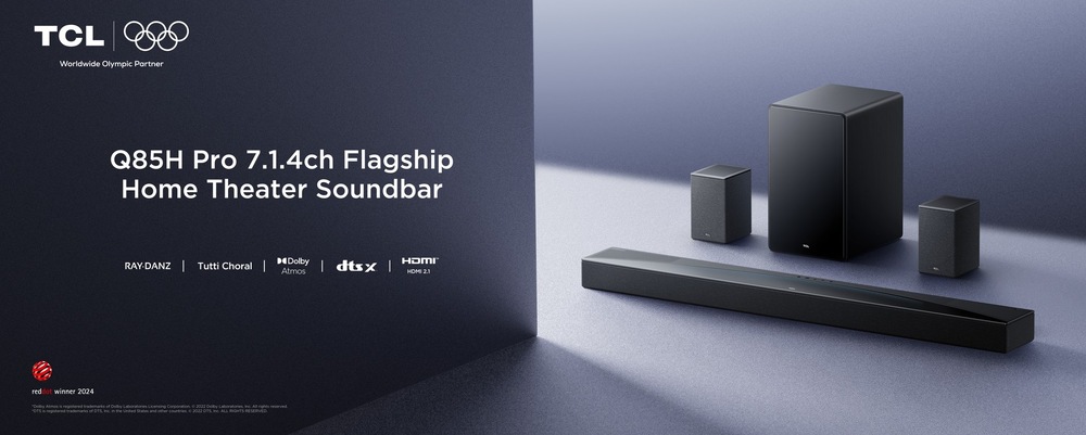 Soundbar TCL Q85H PRO čierny Soundbar TCL Q85H PRO čierny