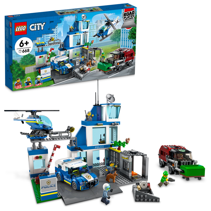 Stavebnica LEGO® City 60316 Policajná stanica