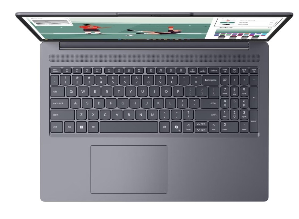 Notebook Lenovo IdeaPad Slim 3 sa môže pochváliť dlhou výdržou na jedno nabitie.