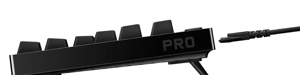 Klávesnica Logitech Gaming G Pro, GX Blue Clicky, CZ čierna Logitech Gaming G Pro
