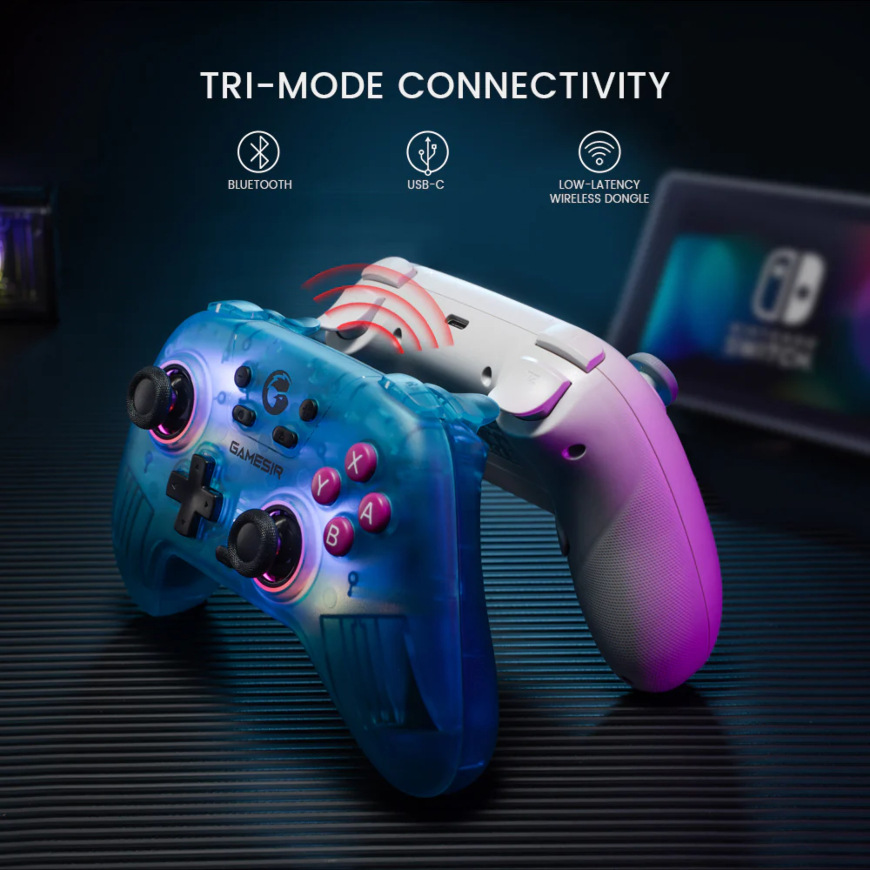 Gamepad GameSir GameSir Nova MultiPlalform Gaming Controller RW (Android, iOS, Nintendo Switch) biely GameSir Nova MultiPlalform Gaming Controller RW, biela