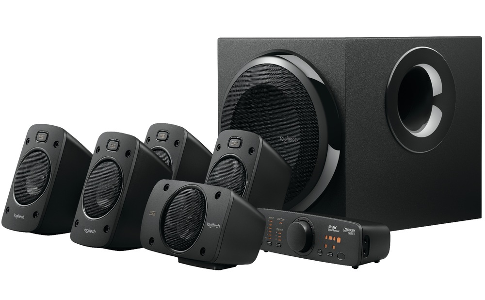 Reproduktory Logitech Z906 5.1 čierne