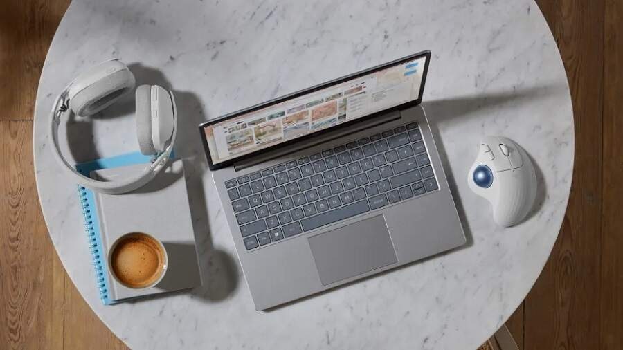 Myš Logitech ERGO M575S Wireless Trackball biela