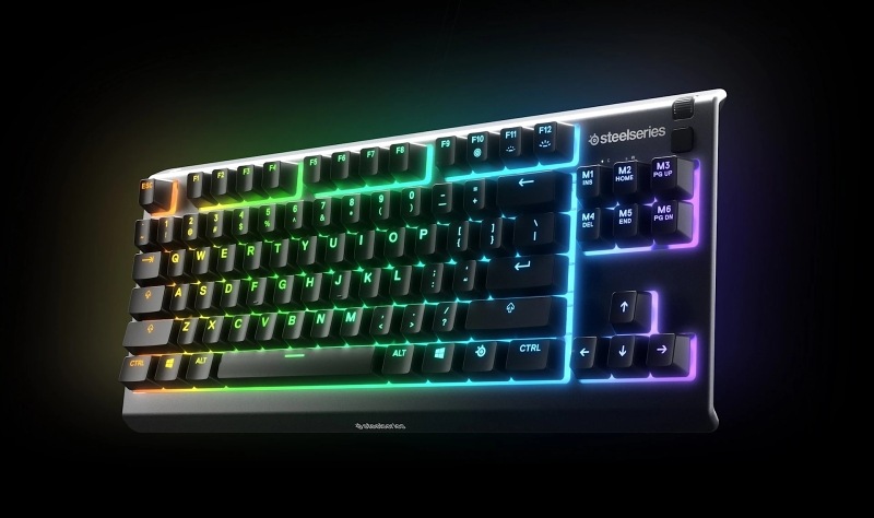 Klávesnica SteelSeries Apex 3 TKL US čierna Klávesnica SteelSeries Apex 3 TKL US čierna