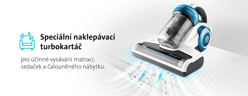 Ručný vysávač ETA Roxy 5215 90000 biely/modrý Ručný vysávač ETA Roxy 5215 90000, príslušenstvo