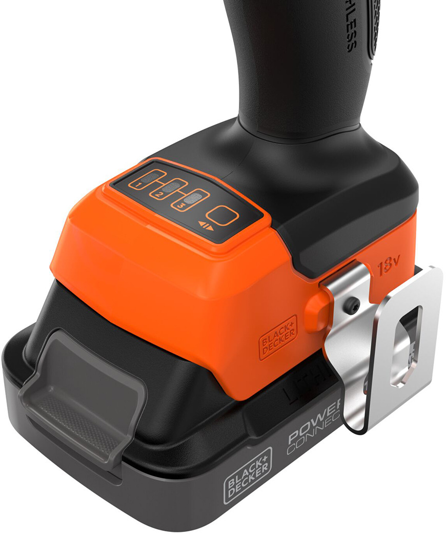 Uťahovák rázový Black-Decker BLIM78E1K-QW (s batériou)