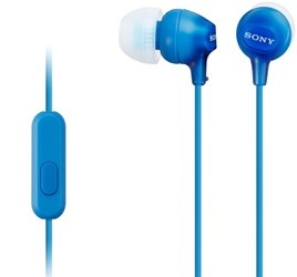 Slúchadlá Sony MDREX15APLI.CE7 modrá Sony MDR-EX15APLI, modrá