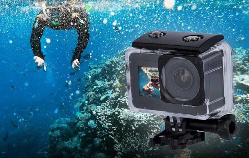 Outdoorová kamera Rollei ActionCam D6Pro čierna