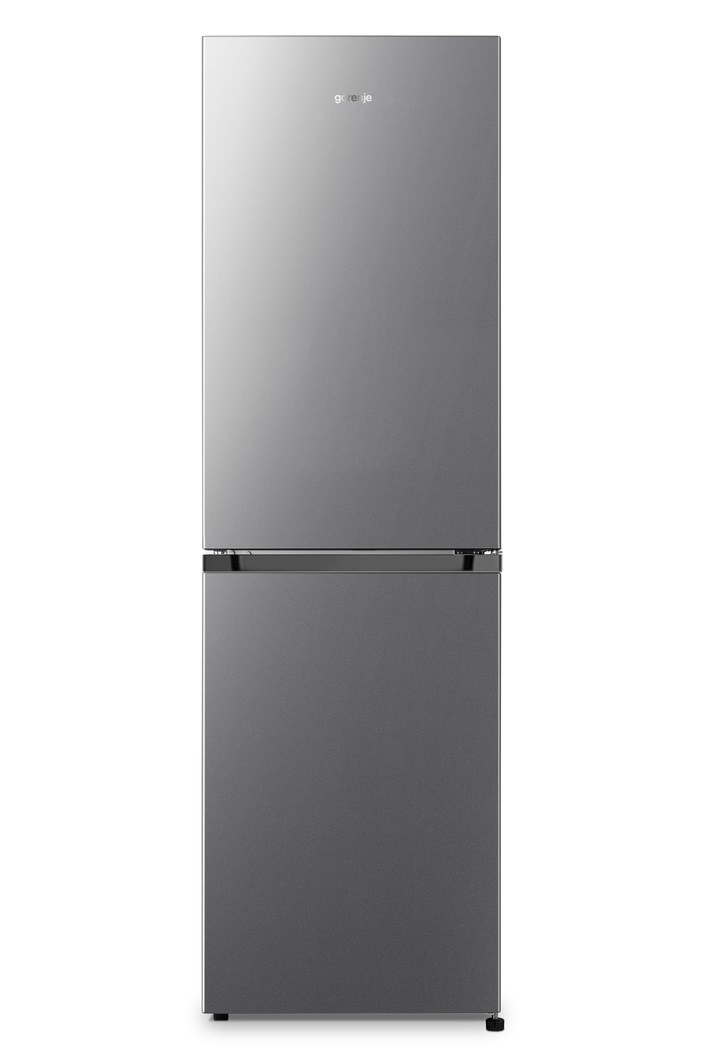 Chladnička s mrazničkou Gorenje Essential NRK418DCS4 sivá Chladnička s mrazničkou Gorenje Essential NRK418DCS4 sivá