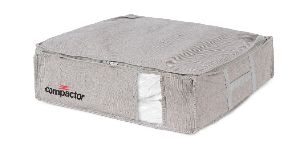 Vákuový úložný box s puzdrom Compactor OXFORD L, 56 × 56 × 16 cm