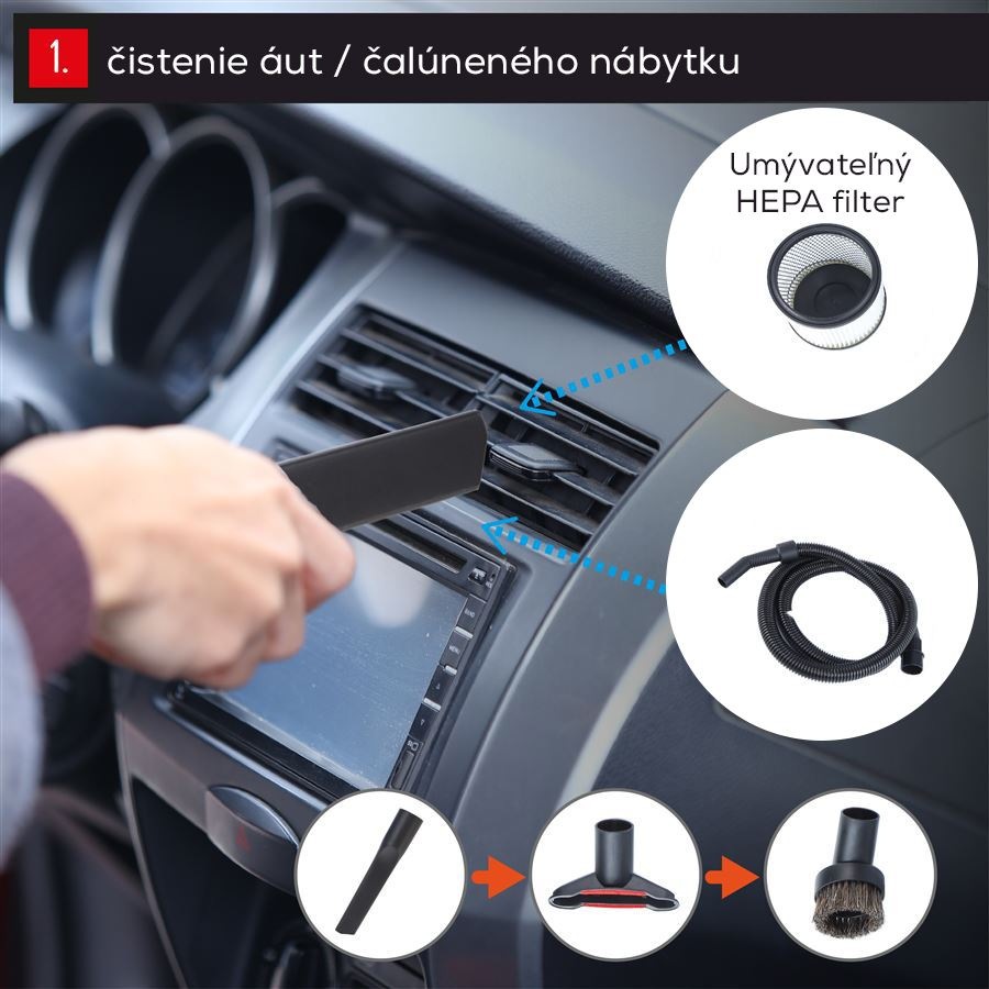 Priemyselný vysávač Camry CR7045