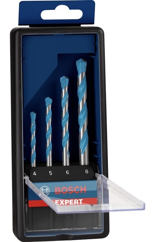 Súprava vrtákov Bosch Expert z kvalitného karbidu, vŕtania do mäkkého dreva, betónu či muriva
