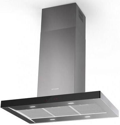 Odsávač pár Faber STILO GLASS SMART ISOLA X/BK A90 nerez/sklo