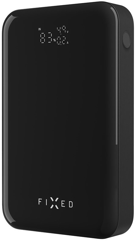 Powerbank FIXED Zen 20 Pro, 20 000 mAh, 130W, LCD displej čierny