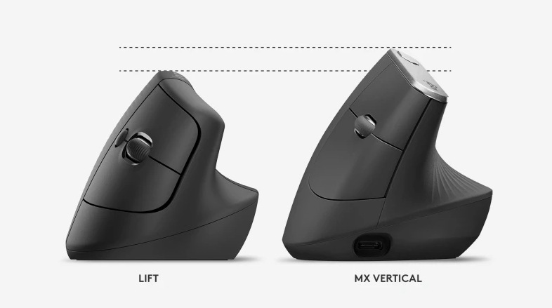 Myš Logitech MX Vertical čierna