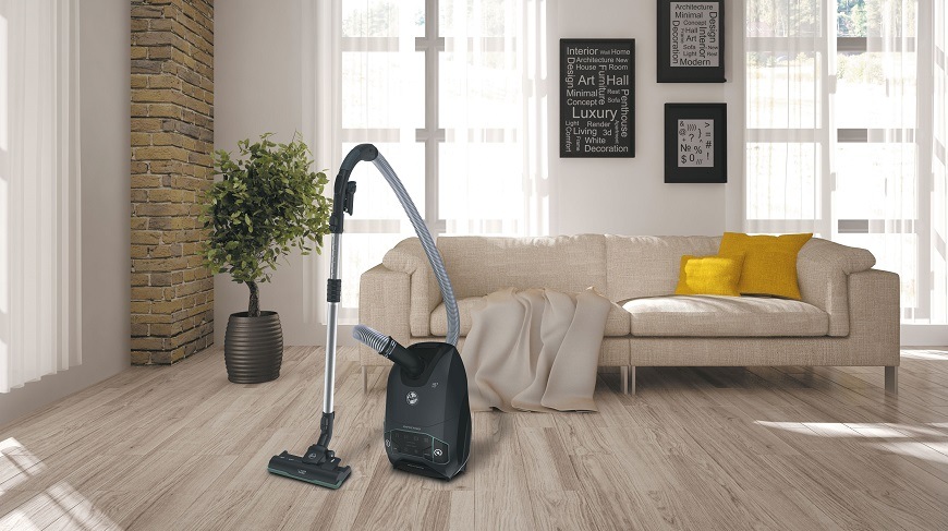 Podlahový vysávač Hoover HE7 HE721PAF 011 sivý/šalviová farba