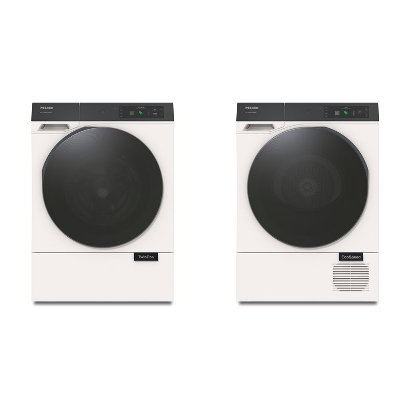 Set výrobkov Miele WQ 1200 WPS + TQ 1000 WP biely Set výrobkov Miele WQ 1200 WPS + TQ 1000 WP biely