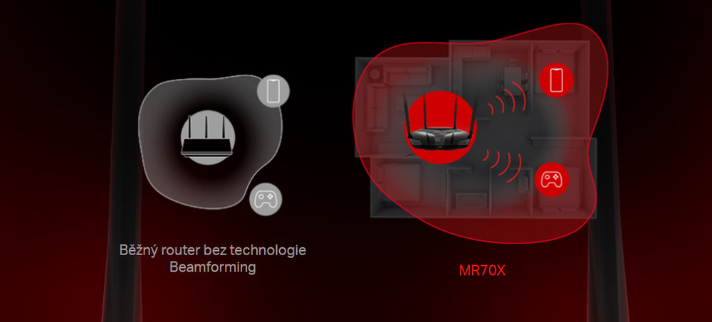 Router Mercusys MR70X čierny Router Mercusys MR70X čierny