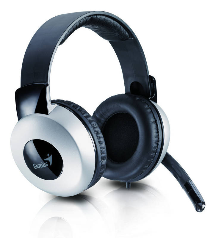 Headset Genius HS-05A čierny/strieborný