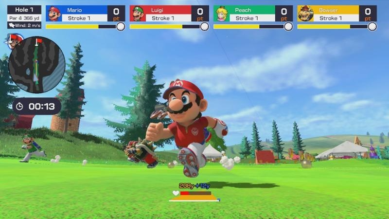 Hra Nintendo Switch Mario Golf: Super Rush