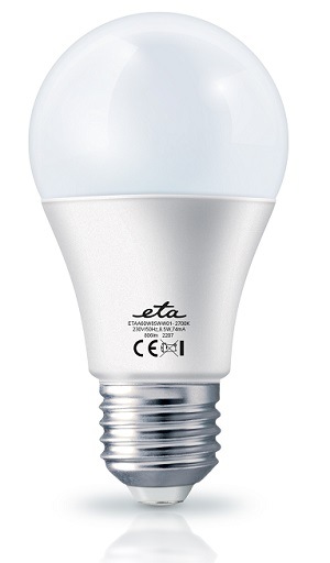 LED žiarovka ETA EKO LEDka klasik 8,5 W, E27, teplá biela