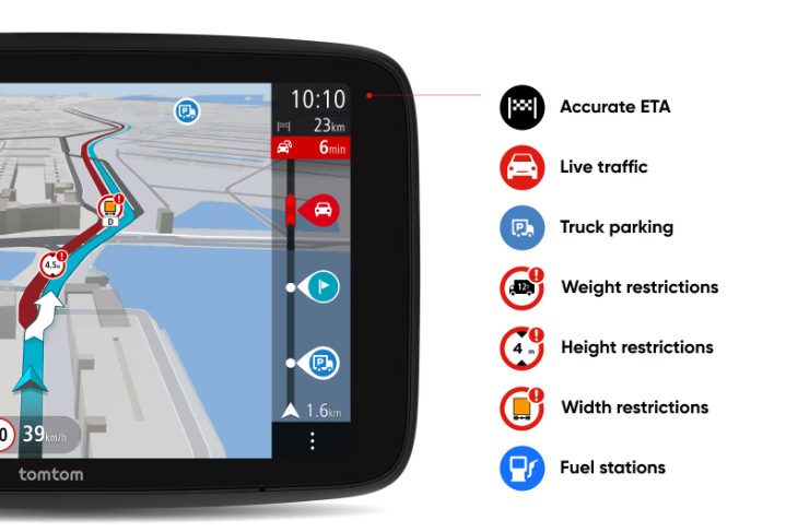 Navigačný systém GPS Tomtom GO Expert 7 Plus Premium Pack čierny Navigačný systém GPS Tomtom GO Expert 7 Plus Premium Pack čierny