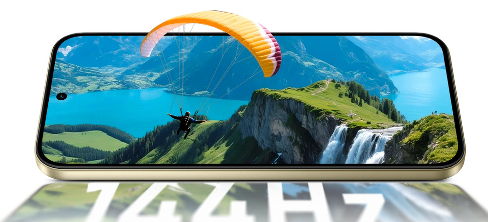144Hz obnovovacia frekvencia telefónu realme 16 Pro 5G