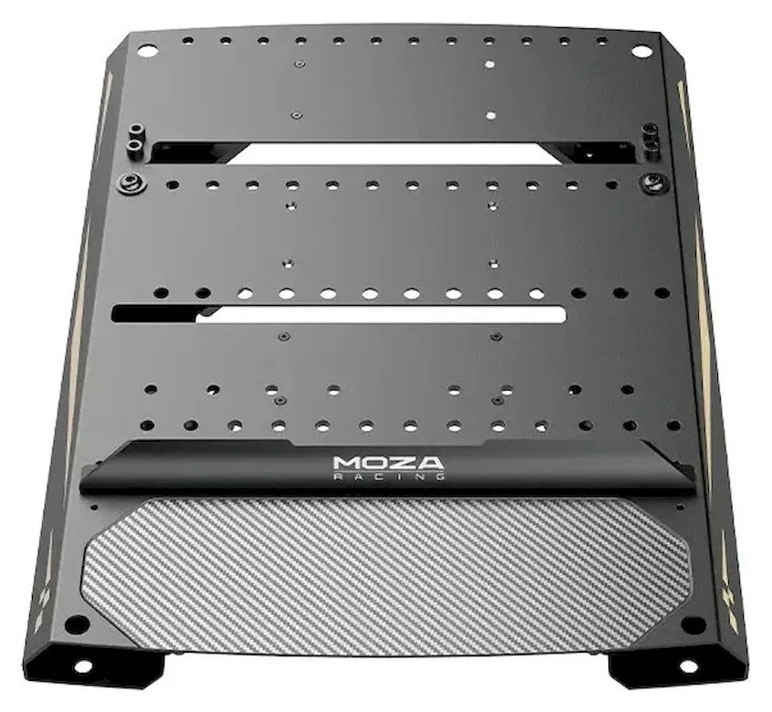 Moza Racing mBooster Base Plate v čiernej farbe.