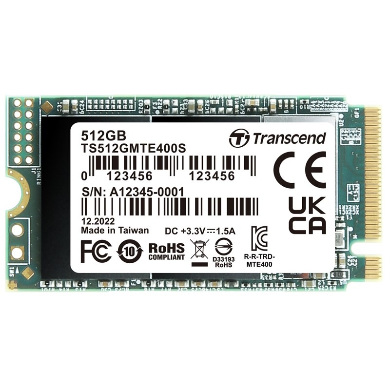 SSD Transcend MTE400S 512GB M.2 2240