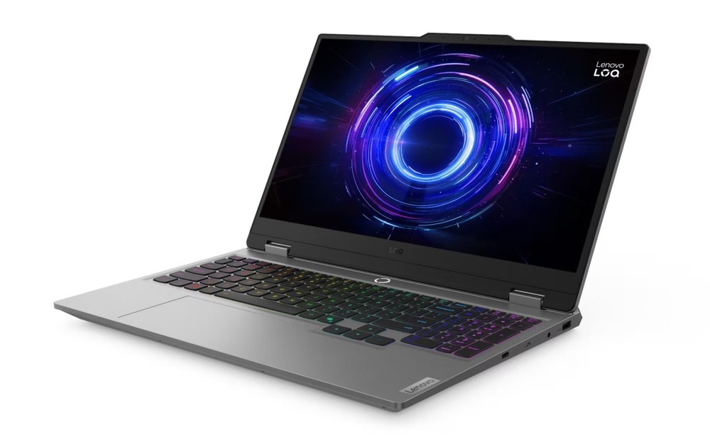 Notebook Lenovo LOQ 15IRX10 + Game Pass predplatné na 3 mesiace sivý