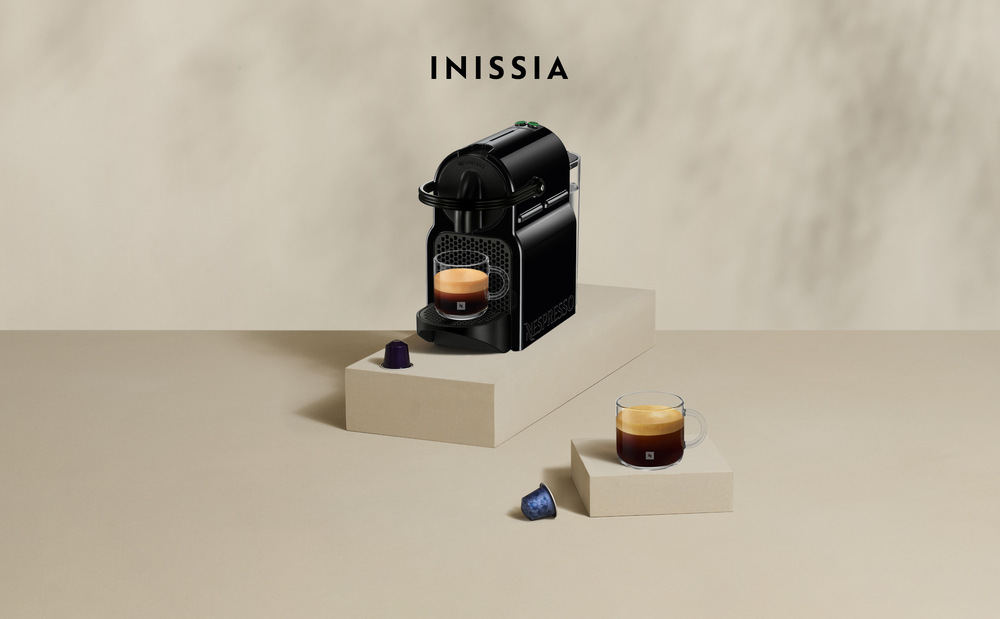 Espresso De'Longhi Nespresso Inissia EN80B čierny