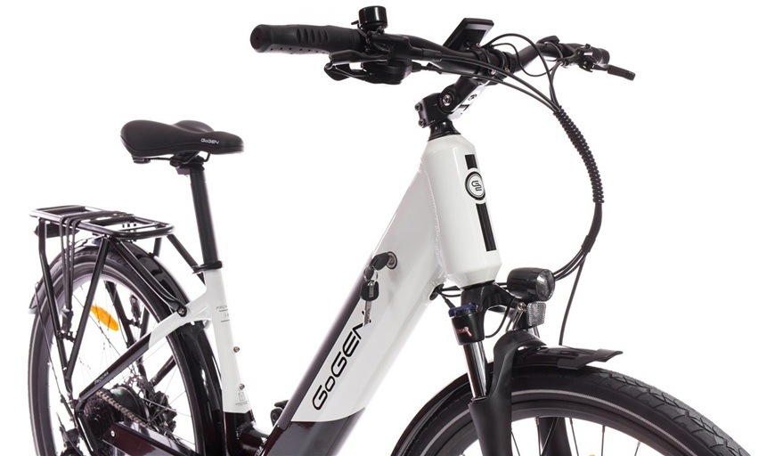 Elektrobicykel GoGEN Proxima HD 28" 18" 2026 čierne/biele Elektrobicykel GoGEN Proxima HD 28" 18" 2026 čierne/biele