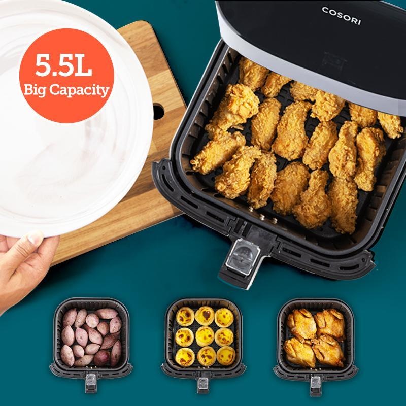 Fritéza teplovzdušná COSORI CS158 Premium Smart 5,5 l čierna Fritéza teplovzdušná COSORI CS158 Premium Smart 5,5 l čierna