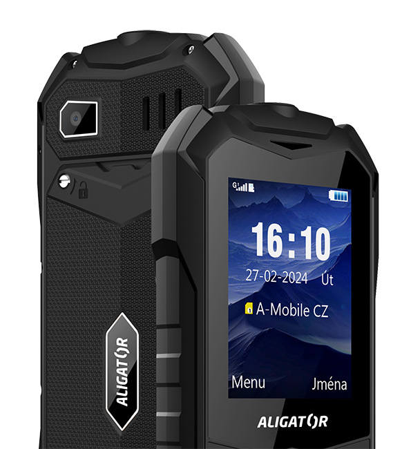 Mobilný telefón Aligator R35 eXtremo čierny